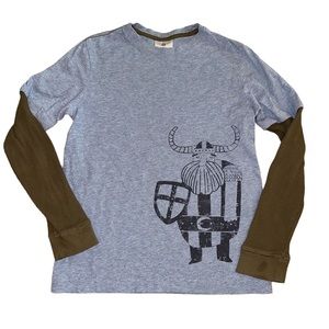 Hanna Andersson Viking Top Double Sleeve 150